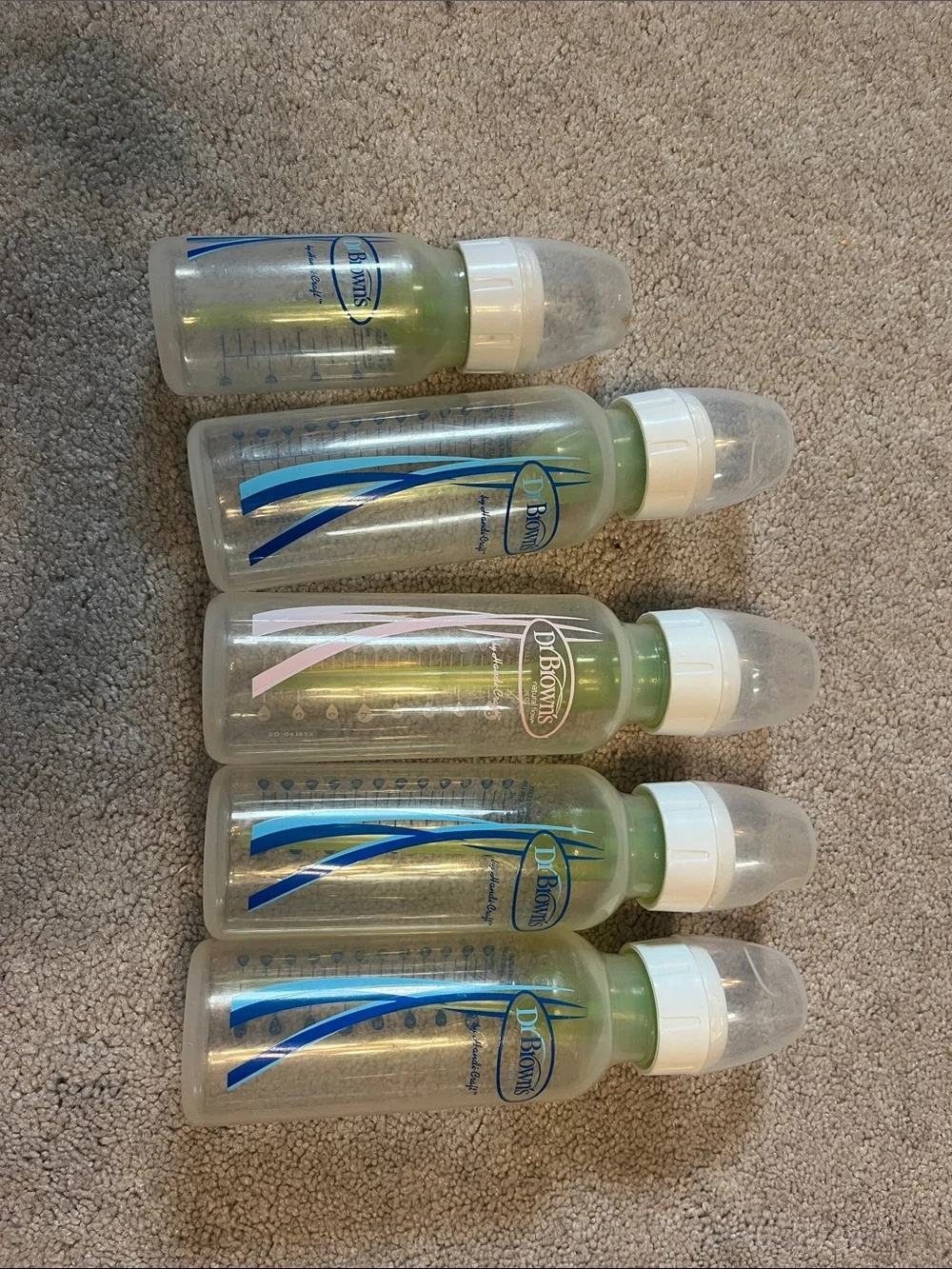 Dr. Brown bottles and assorted binkies